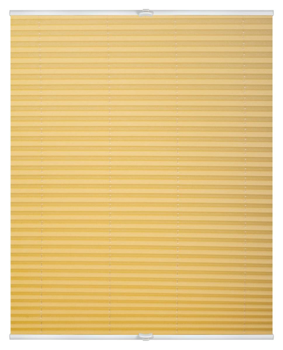 LICHTBLICK Spannplissee gelb B/L: ca. 85x130 cm