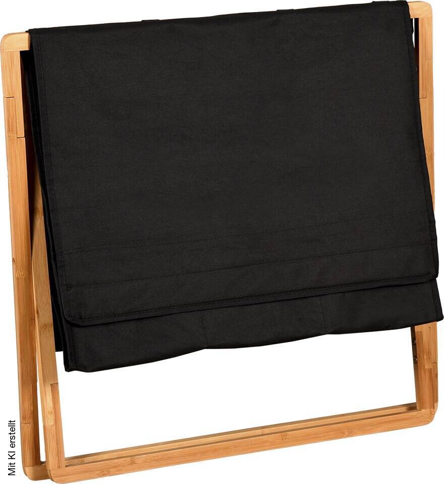 Kesper Wäschesammler braun Polyester B/H/L: ca. 19,5x7,5x71,3 cm