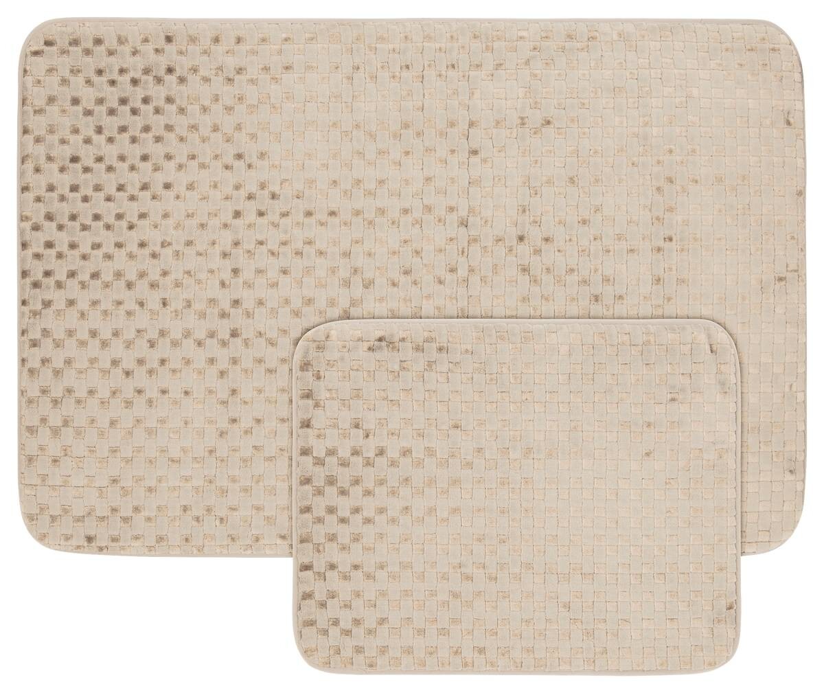 Tuffi Badgarnitur kitt Oberseite: 100% Polyester Unterseite: 100% Polyvinylchlorid B/L: ca. 90x60 cm
