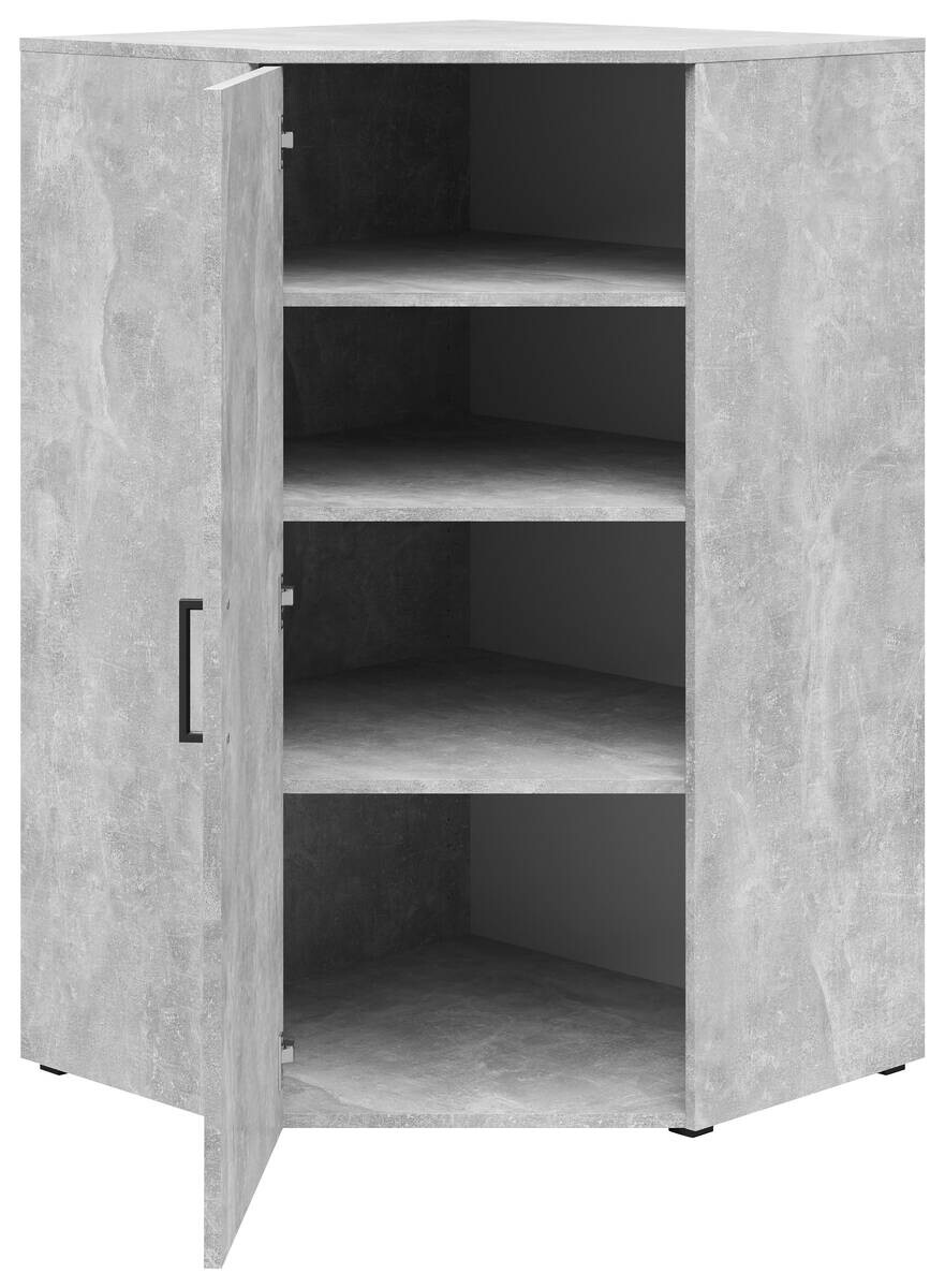 Schrank Multi-Stauraum Typ 42 Beton Optik B/H/T: ca. 101x115x79 cm