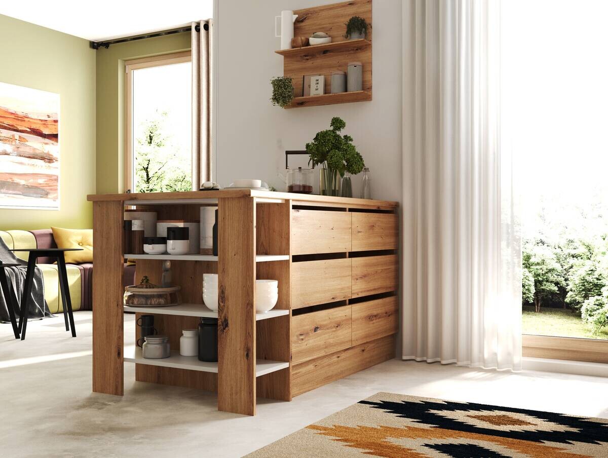 Respekta Winkelküche Hilde grau matt B/H/T: ca. 280x205x60 cm