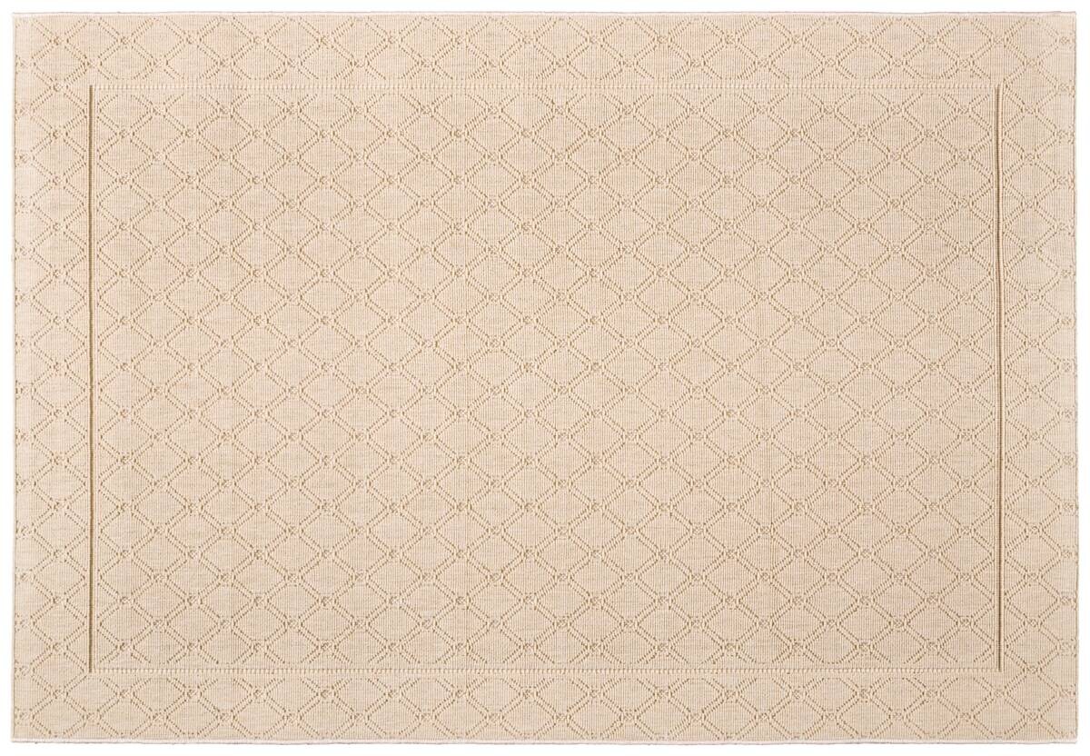 Webteppich Luxus beige B/L: ca. 120x170 cm