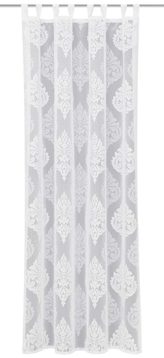 creative lifestyle Kombivorhang Isabell weiß 100% Polyester B/L: ca. 145x245 cm