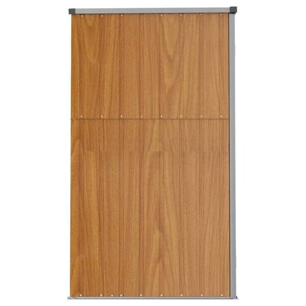 vidaXL Geräteschuppen braun B/H/T: ca. 161x161x89 cm