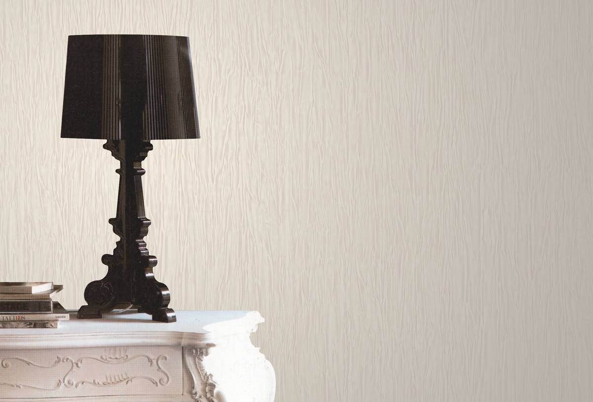 UGEPA Vinyltapete weiß B/L: ca. 53x1005 cm glitzernd