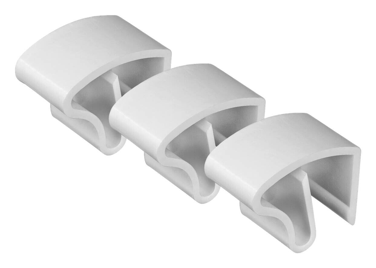 Sensation Klemmträger weiß Kunststoff 3er Pack
