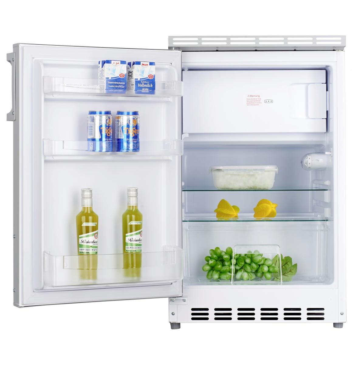 Respekta Miniküche 130 grau matt B/H/T: ca. 130x200x60 cm