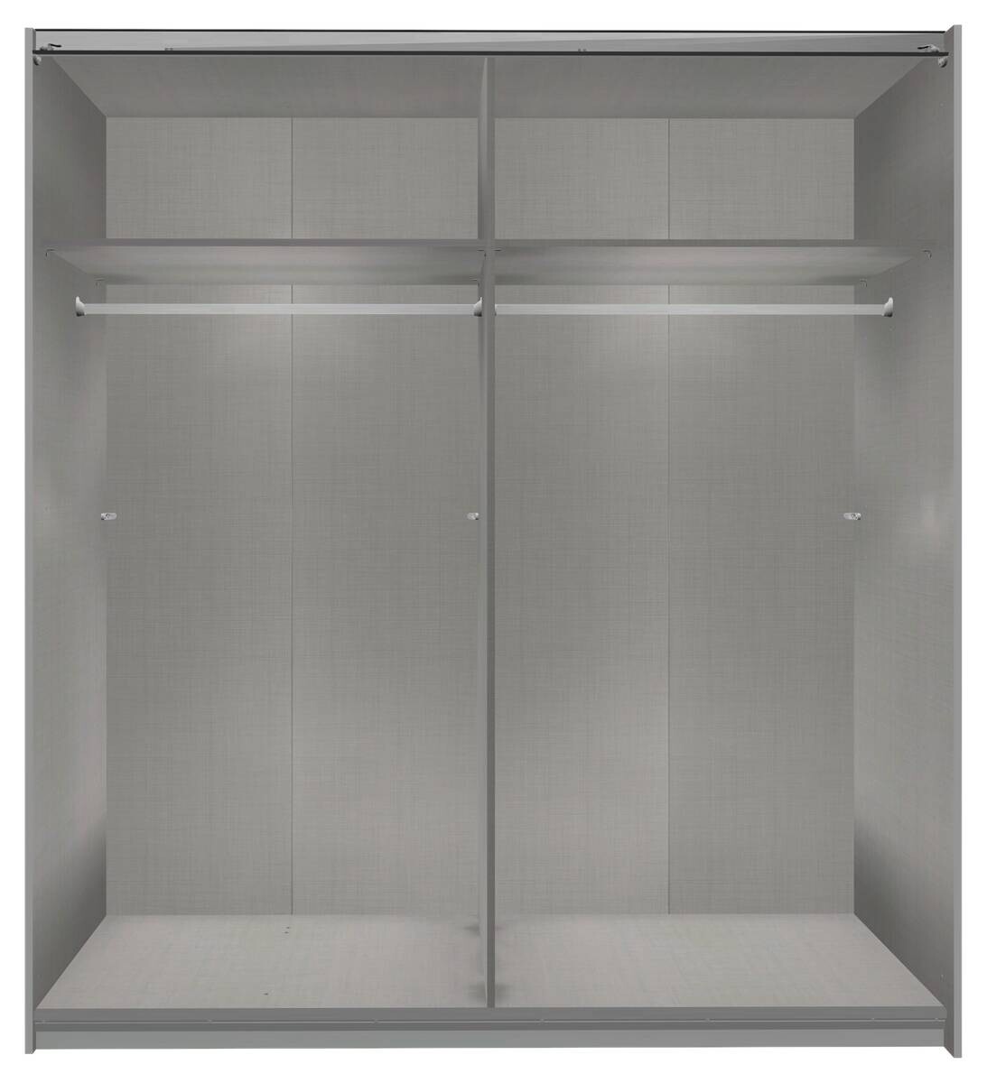 Schwebetürenschrank Dunen Sahara grau B/H/T: ca. 180x198x65 cm