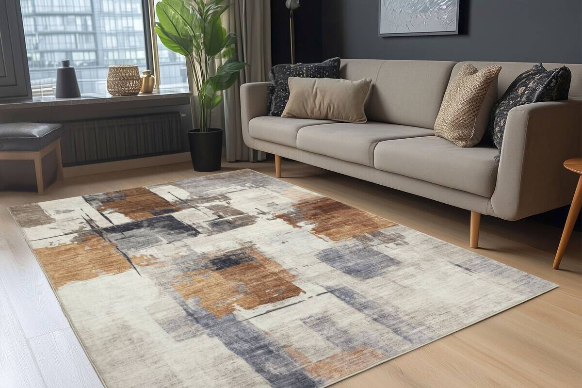 Obsession Teppich Posh terracotta B/H/L: ca. 160x16x230 cm