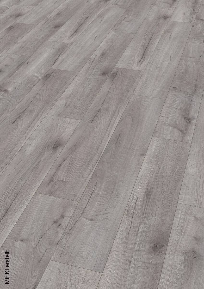 Laminatboden Old light grey ca.1,9948m² im Paket B/L: ca. 129,2x19,3 cm pro Paket