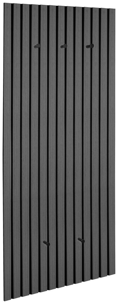 Garderobenpaneel Grace Eiche dunkel Nachbildung B/H/T: ca. 50x125x7 cm