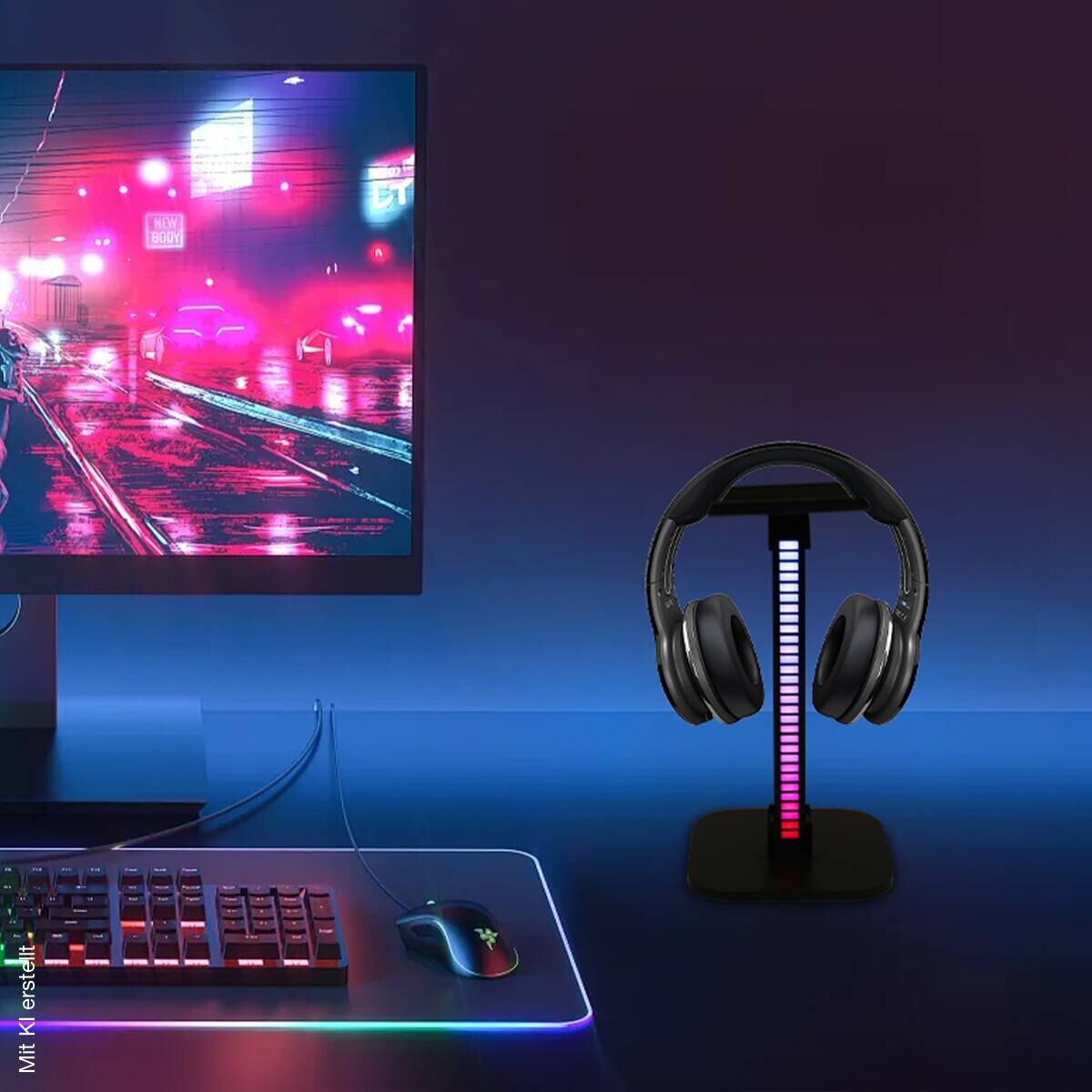 Nolo LED-Headset-Ständer B/H: ca. 11x19,5 cm
