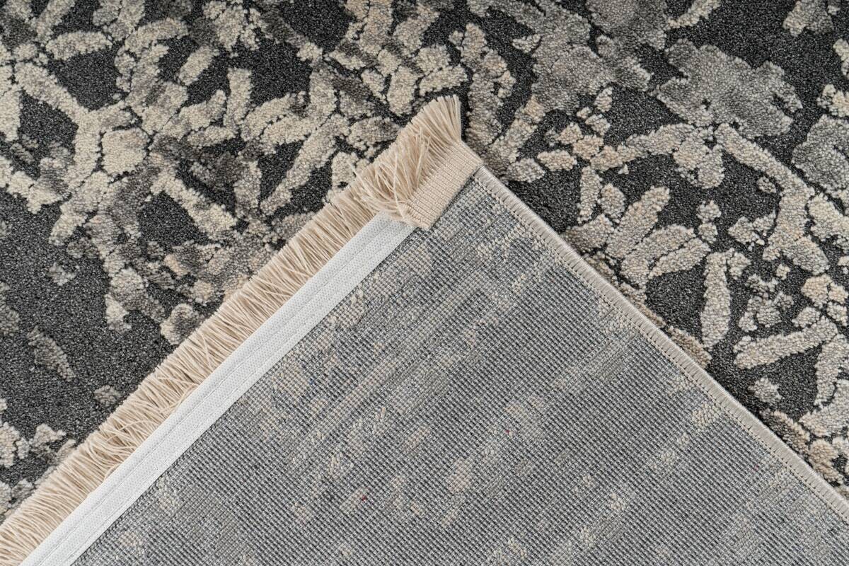 Kayoom Kurzflorteppich Adela 325 grau B/H/L: ca. 120x1,3x170 cm