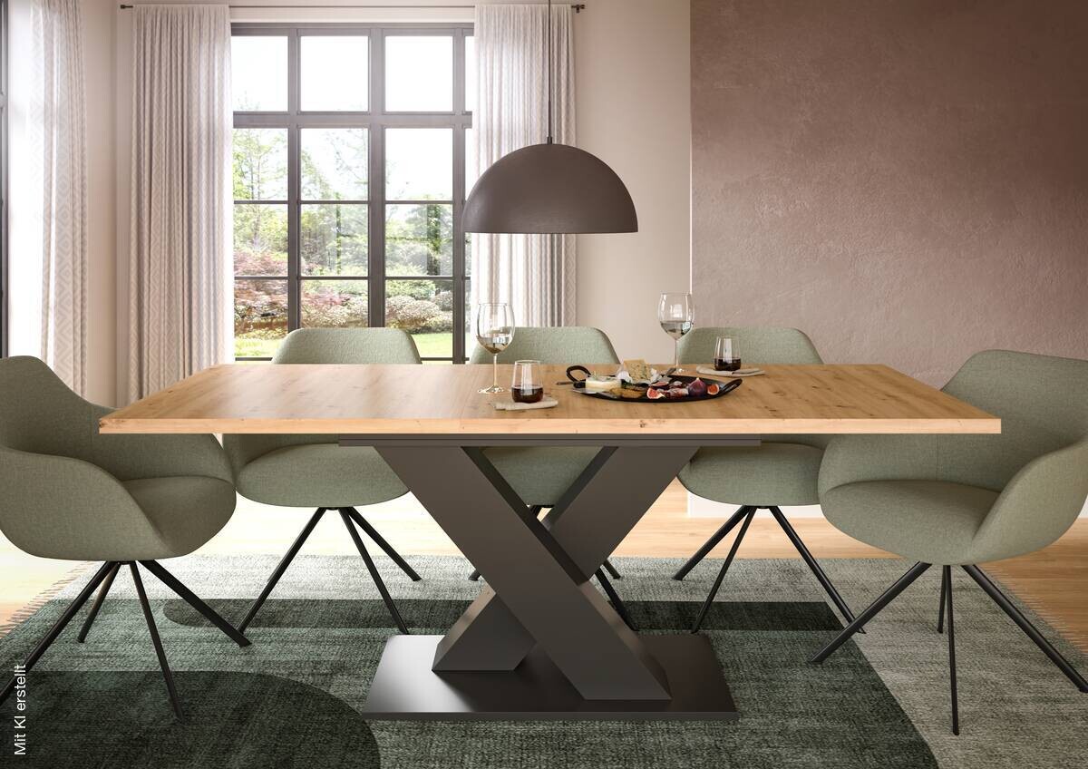 Esstisch Motion Artisan Nachbildung B/H/T: ca. 150x76x80 cm