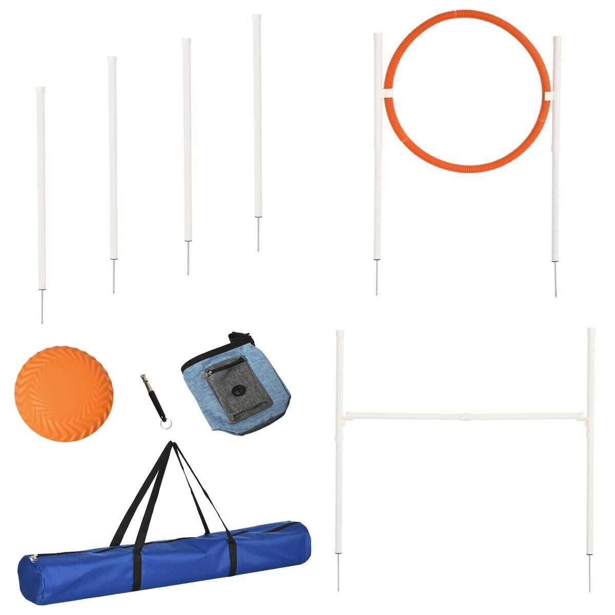 PawHut Haustier-Zubehör weiß PVC B/H/L: ca. 4x91x90 cm
