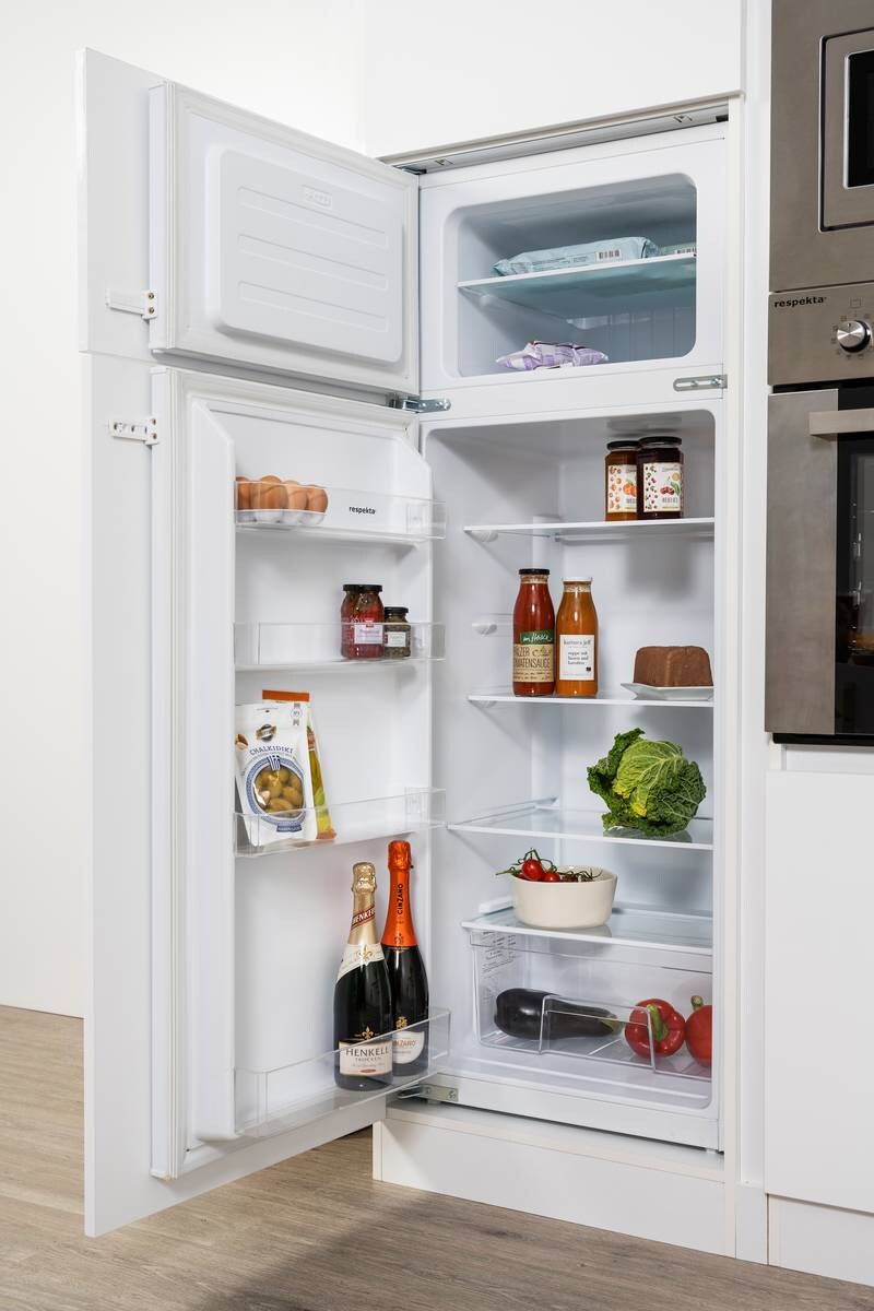 Respekta Küchenblock Premium weiß hochglänzend B/H/T: ca. 345x220,5x172 cm