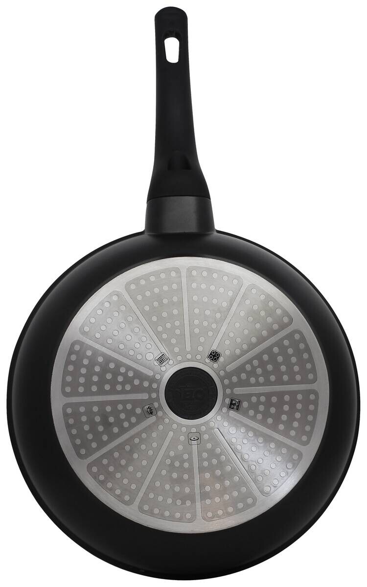 ELO Pfanne schwarz Aluminium