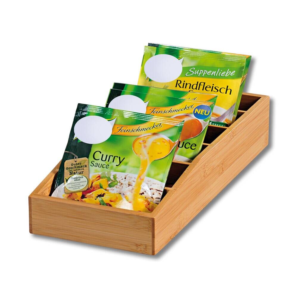 Kesper Aufbewahrungsbox natur B/H/L: ca. 15x7x35 cm