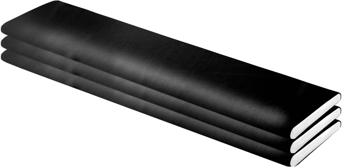 Dekostoff Satin schwarz B: ca. 145 cm