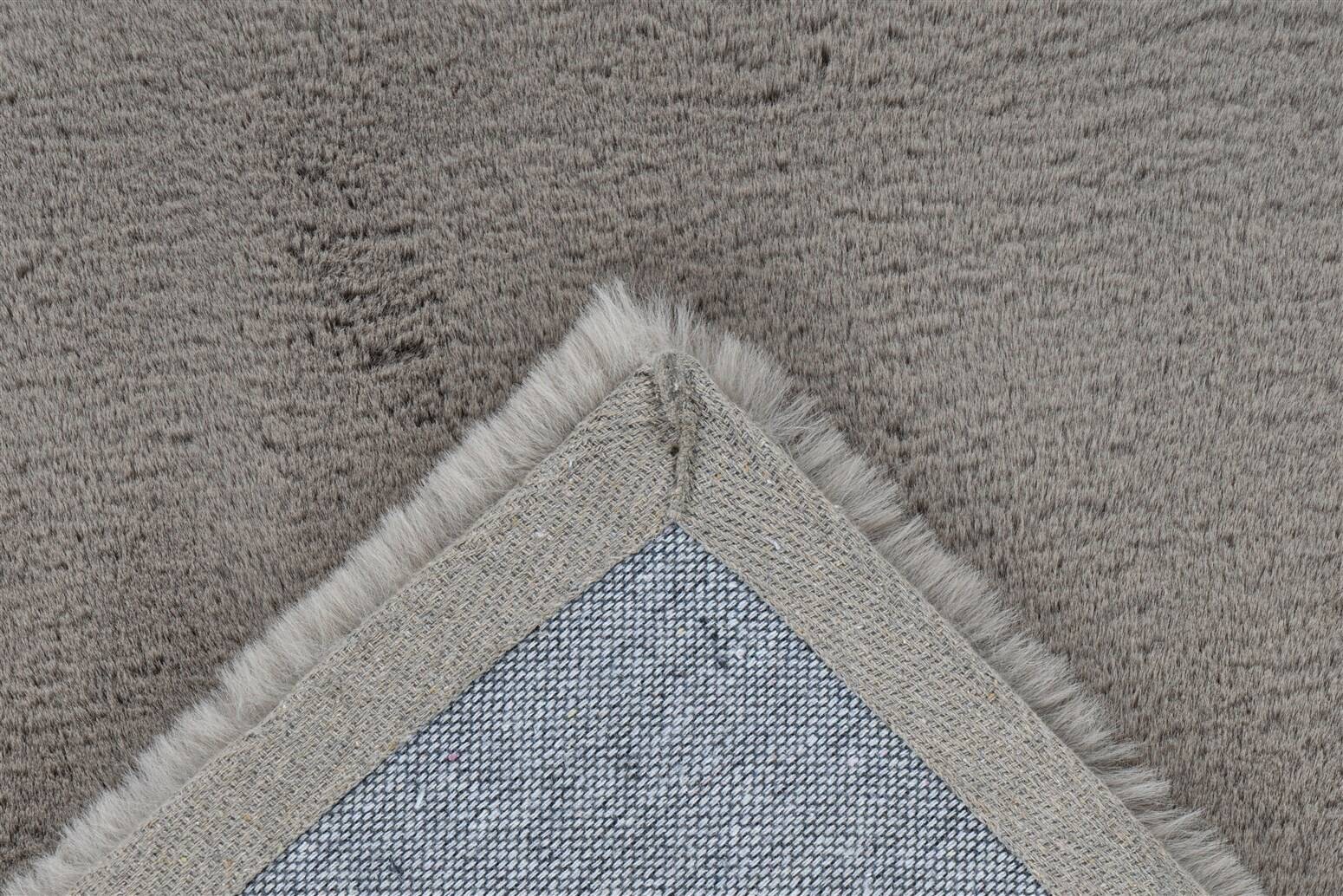 Kayoom Hochflorteppich Venezuela - Caracas Taupe taupe B/L: ca. 60x110 cm
