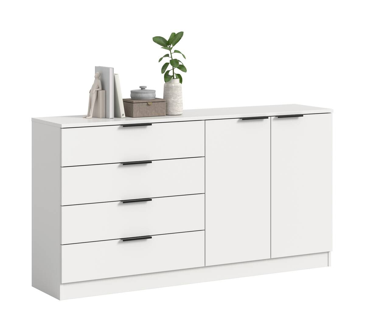 Kommode KOPENHAGEN weiß B/H/T: ca. 148x80x35 cm