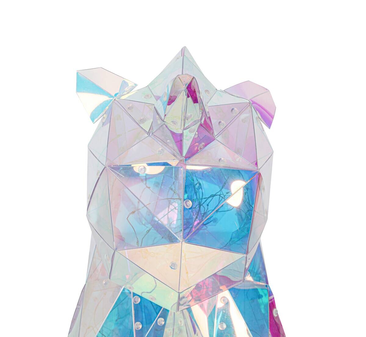 Nolo LED-Dekoleuchte Einhorn transparent Kunststoff