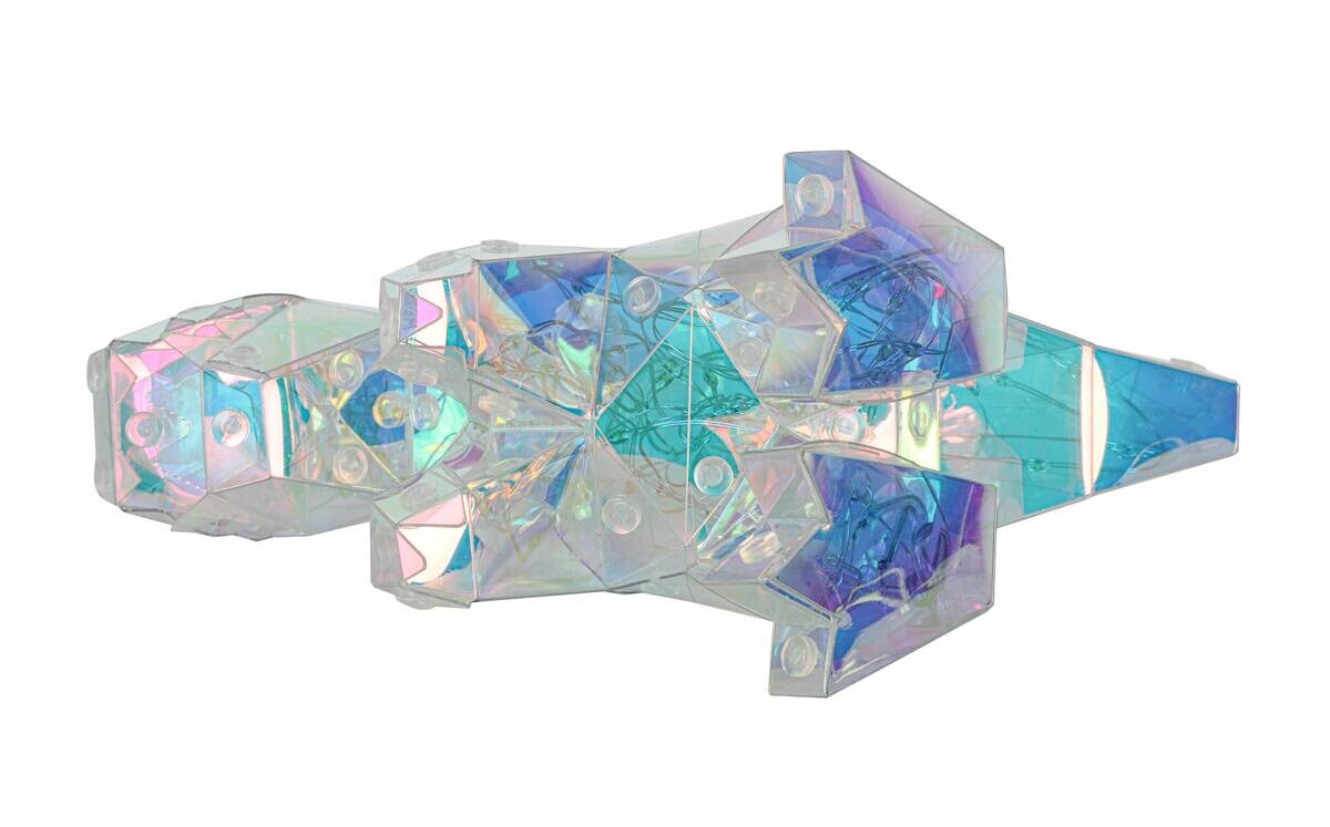 Nolo LED-Dekoleuchte Dino transparent pearl B/H/T: ca. 18,5x15x8 cm