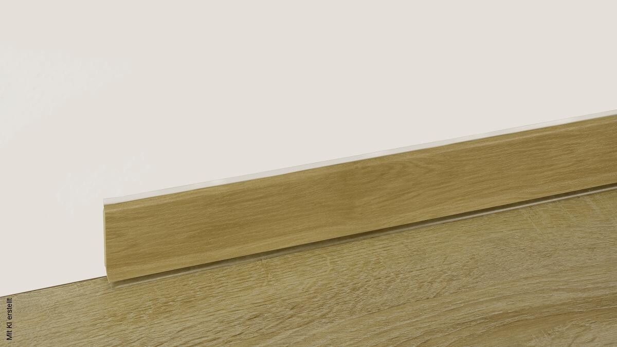 Sockelleiste L/B/H: ca. 250x1,28x6 cm pro Stück