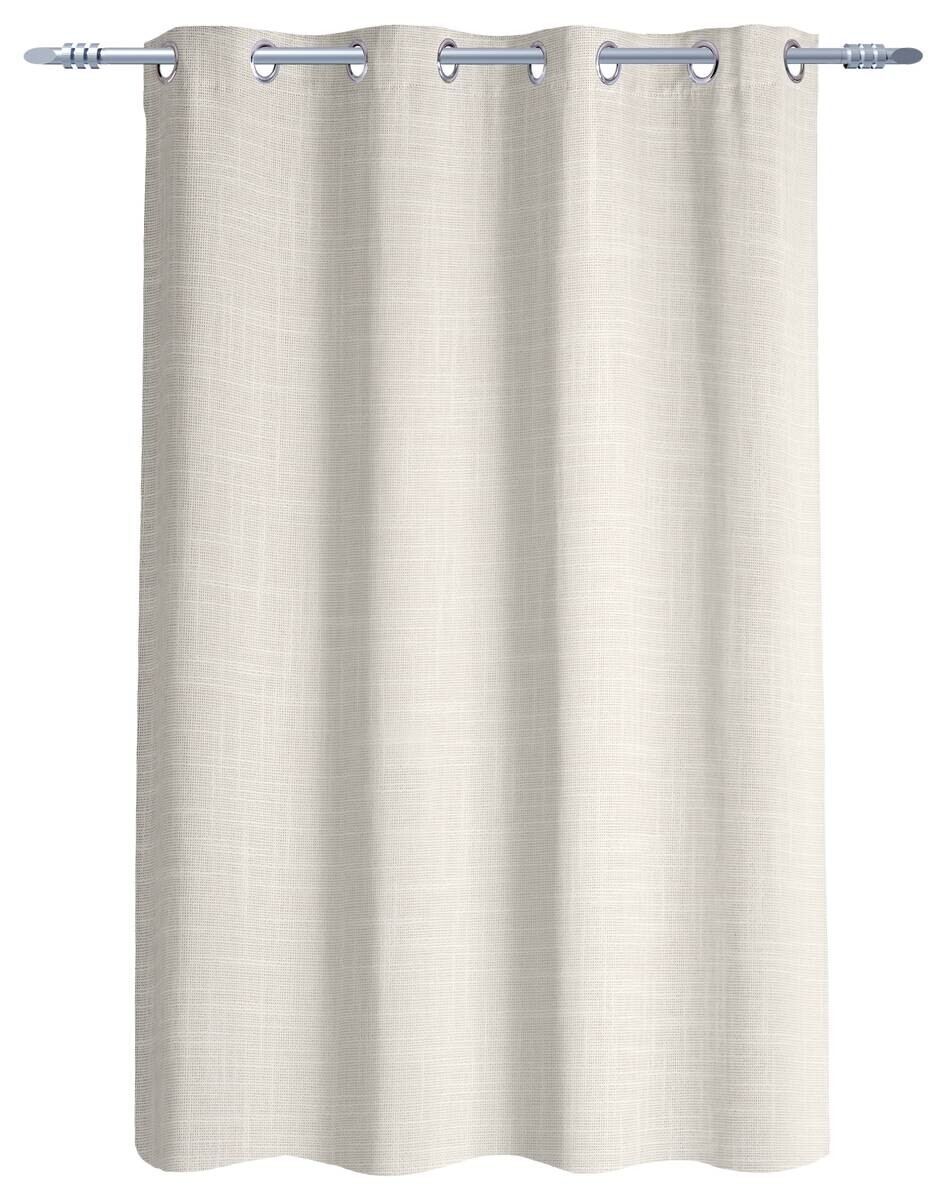 Ösenvorhang Monza champagner B/L: ca. 135x145 cm