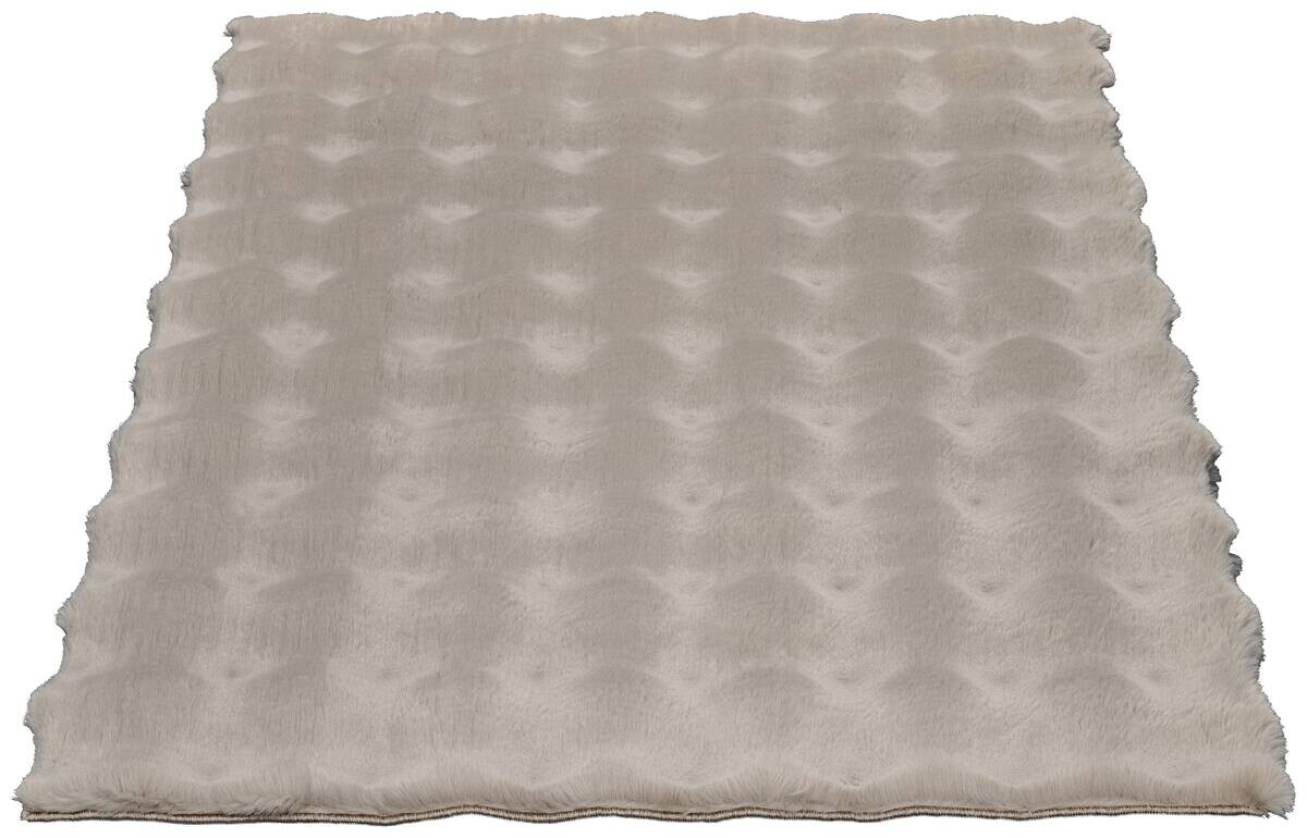 Fellimitat Big Bubble taupe B/L: ca. 160x230 cm