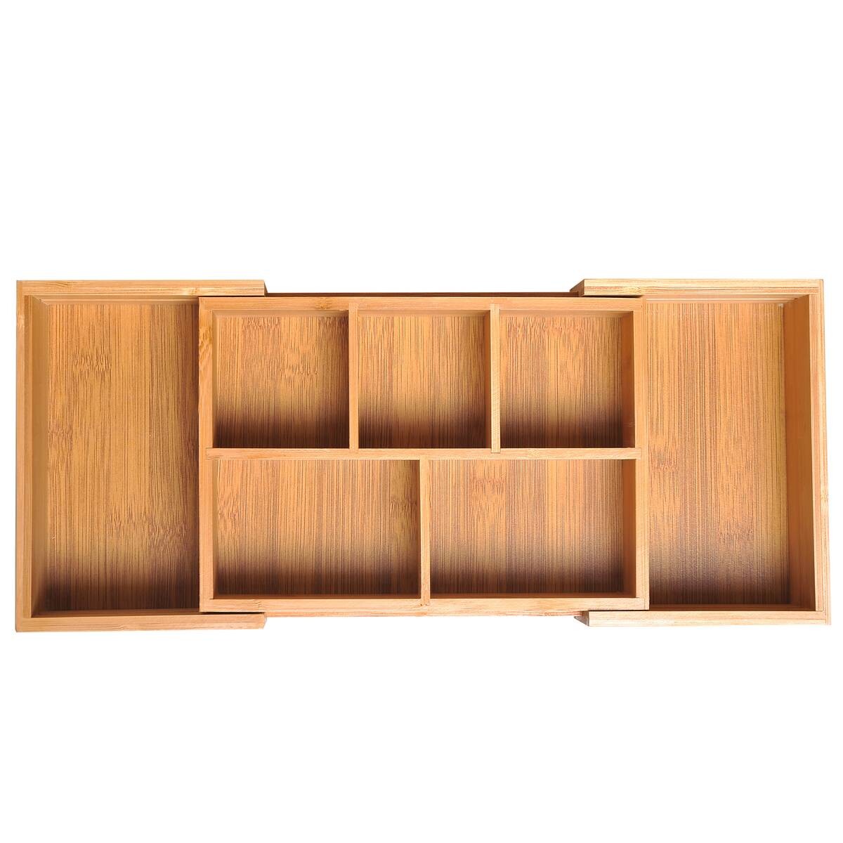 Aufbewahrungsbox 833-470 natur Bambus B/H/T: ca. 24,6x17,6x7 cm