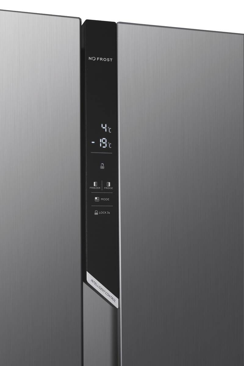 Hoover Side-by-Side HHSBSO6174DX dark Inox B/H/T: ca. 91x177x67 cm