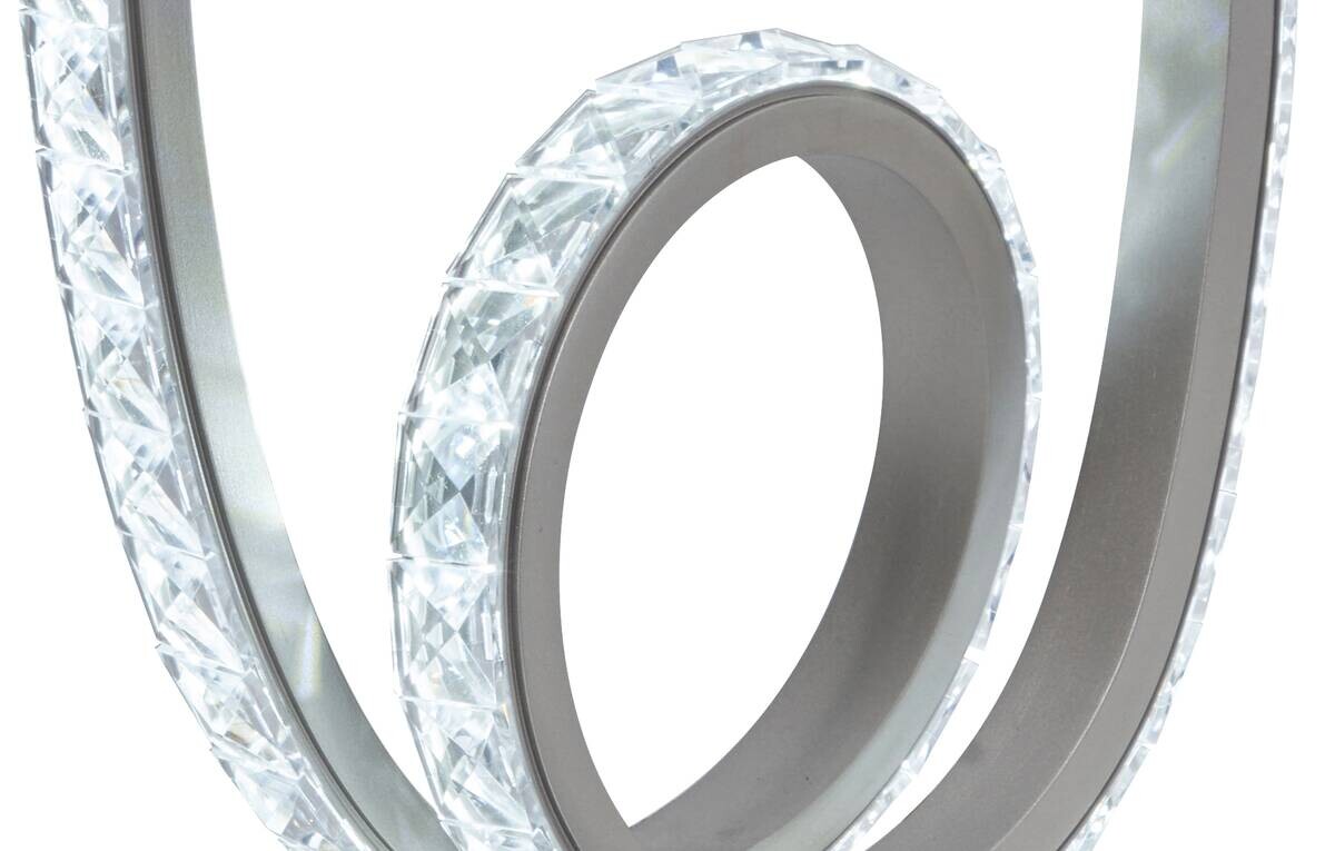 POCOline Tischleuchte Xander Metall Aluminium B/H/L: ca. 12x37x20 cm