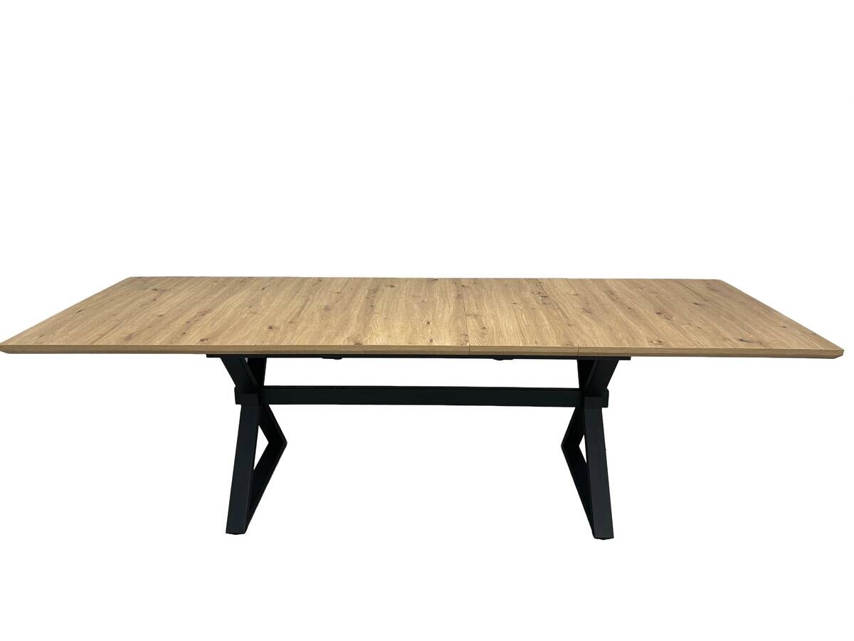 Esstisch Paddy Eiche Wildeiche hell Nachbildung B/H/T: ca. 160x75x90 cm