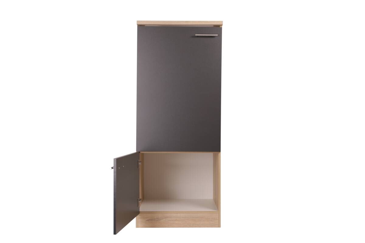 Kühlumbauschrank Merle grau B/H/T: ca. 30x200x60 cm