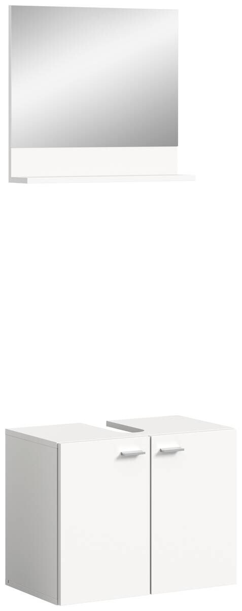 Badezimmer-Set BOSTON weiß B/H/T: ca. 57x44x57 cm