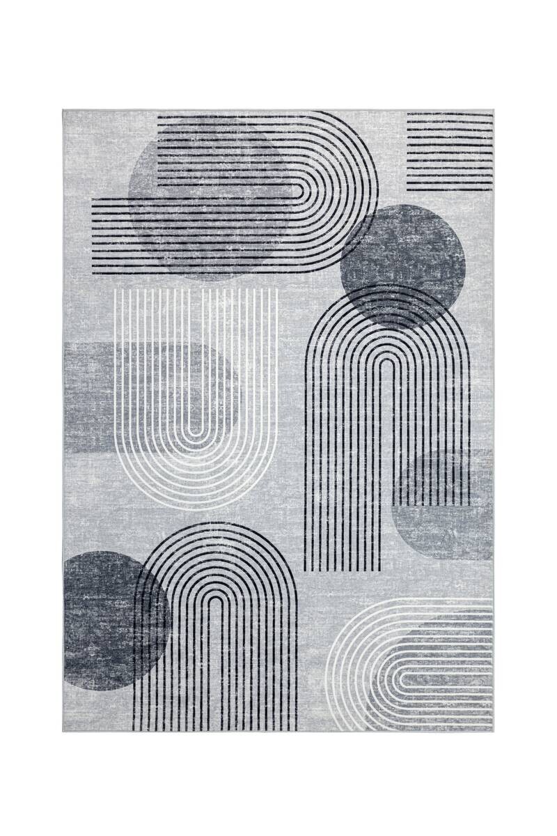 Obsession Teppich Avantgarde grau B/H/L: ca. 160x16x230 cm