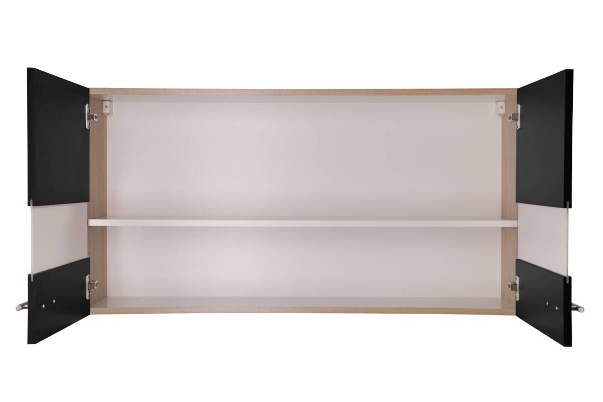 Hängeschrank Merle schwarz B/H/T: ca. 110x56x35 cm