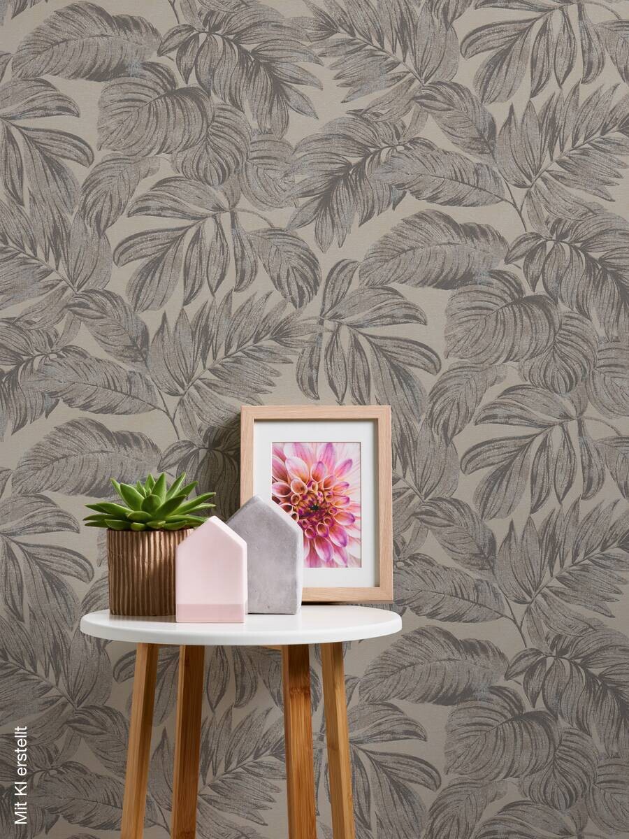 A.S.Creation Vliestapete beige grau B/H/D: ca. 53x1005x10 cm