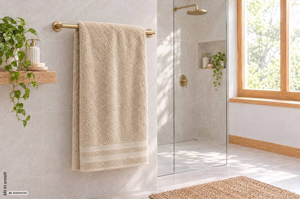 Duschtuch Miami kitt 100% Baumwolle B/L: ca. 70x140 cm