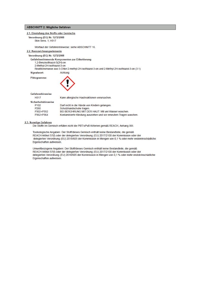 POCOline Fassadenfarbe weiß ca. 5 l