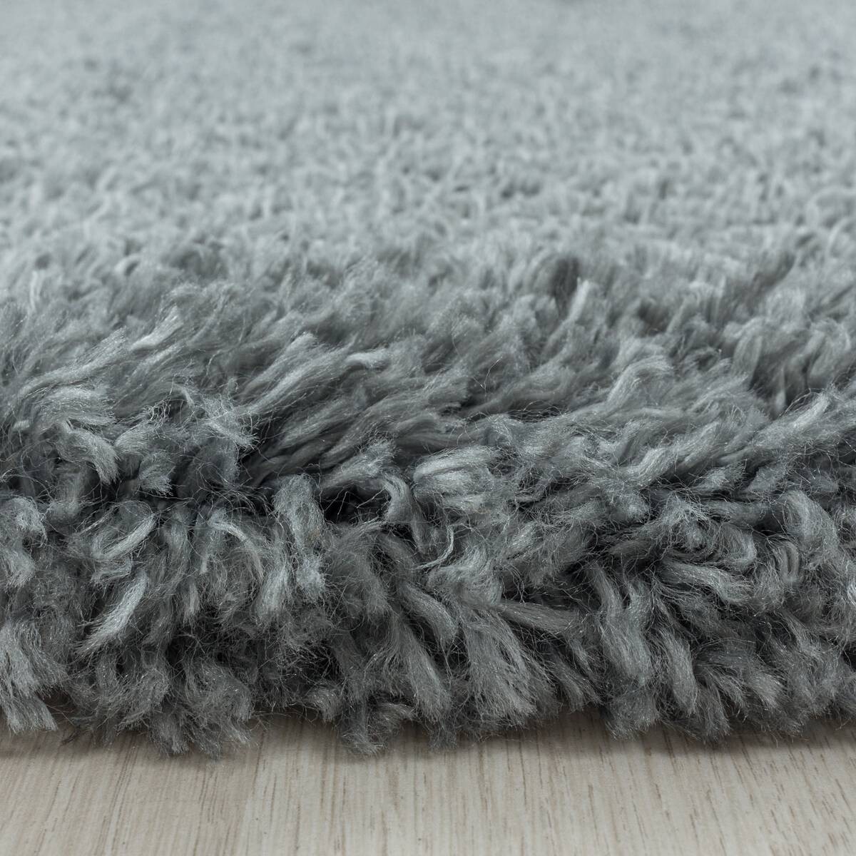 Ayyildiz Teppich FLUFFY hellgrau B/L: ca. 140x200 cm