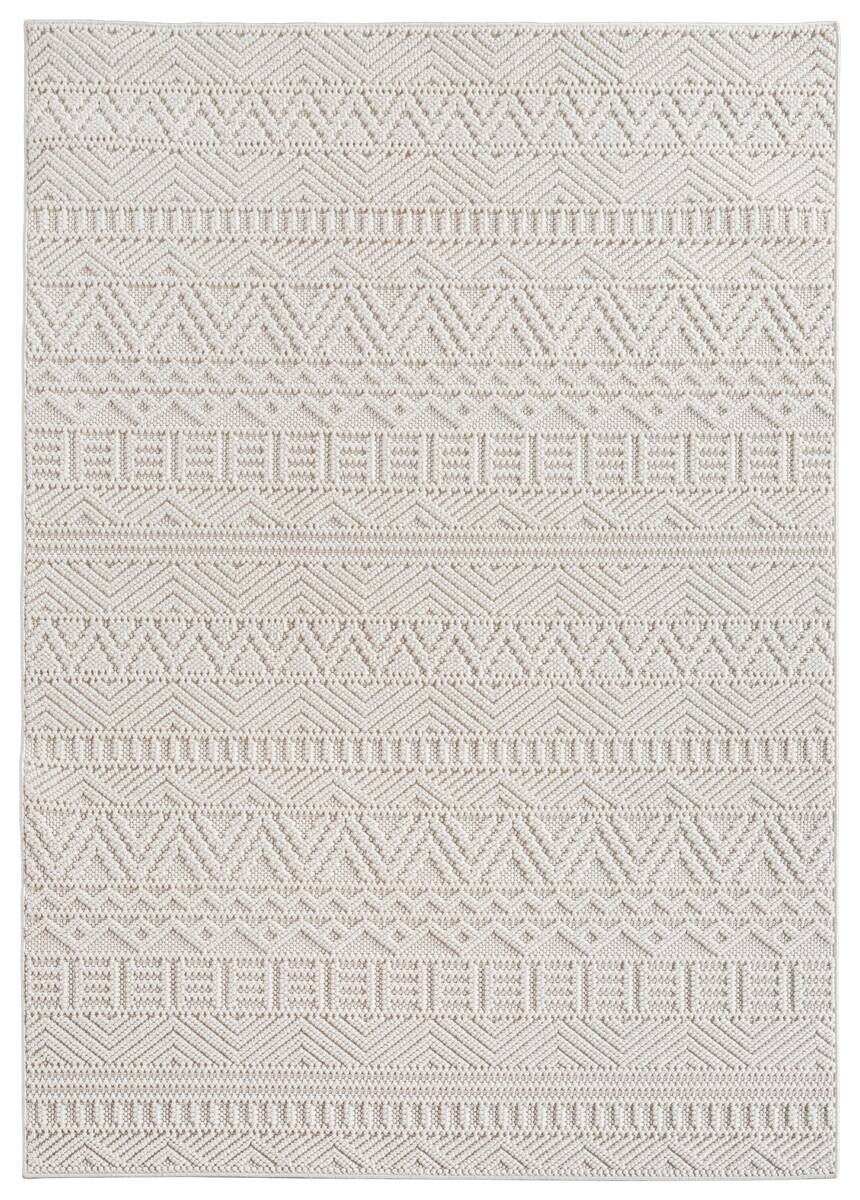 Ayyildiz Kurzflorteppich HELIX creme B/H/L: ca. 80x0,7x250 cm