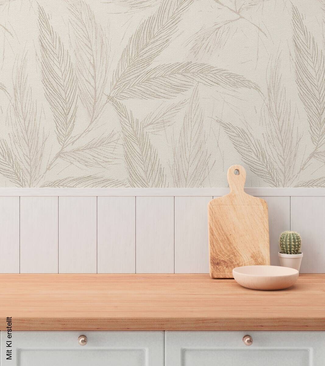 A.S.Creation Vliestapete creme beige grau B/H/D: ca. 53x1005x9,3 cm