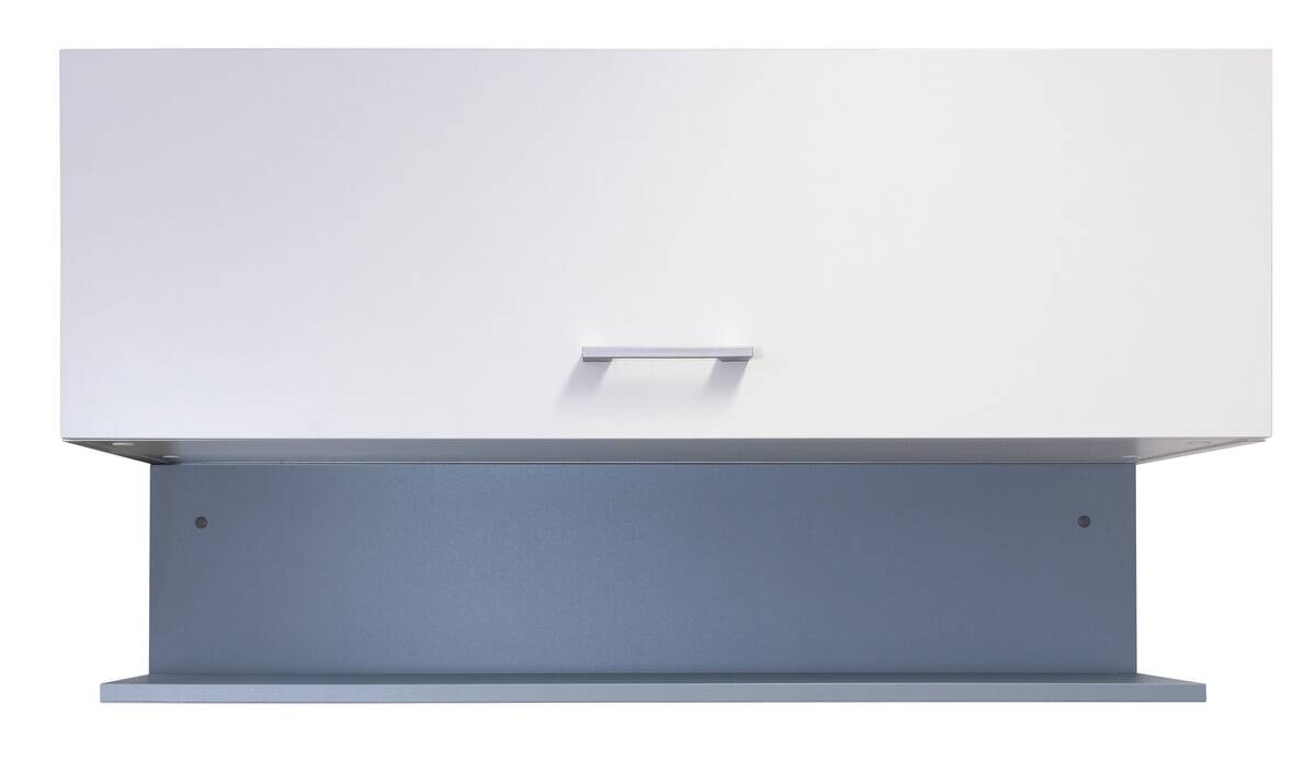Flex-Well Eckregal Lucca blau B/H/T: ca. 100x23x19 cm