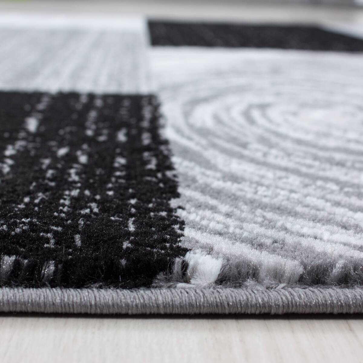 Ayyildiz Teppich PARMA schwarz B/L: ca. 200x290 cm