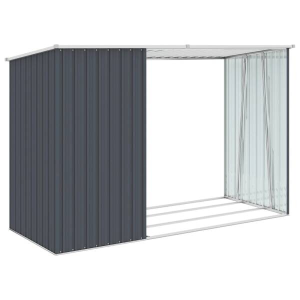 vidaXL Gartenhaus anthrazit B/H: ca. 245x159 cm