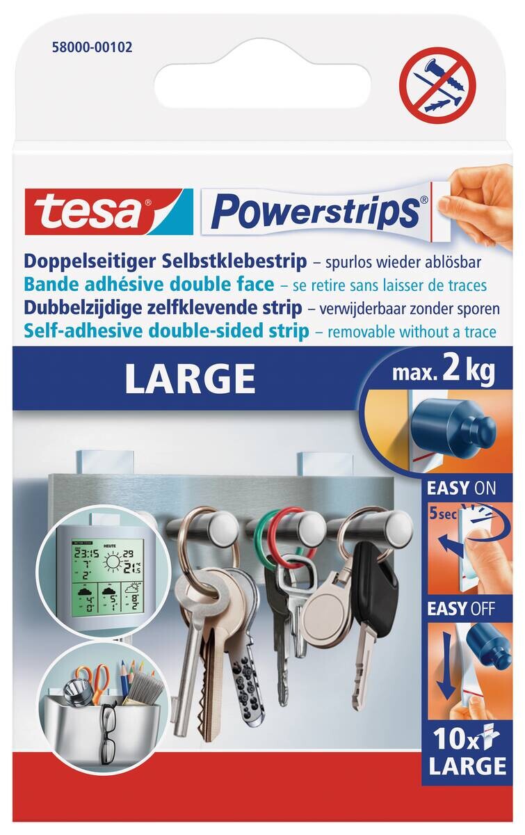 Powerstrips weiß Kunststoff
