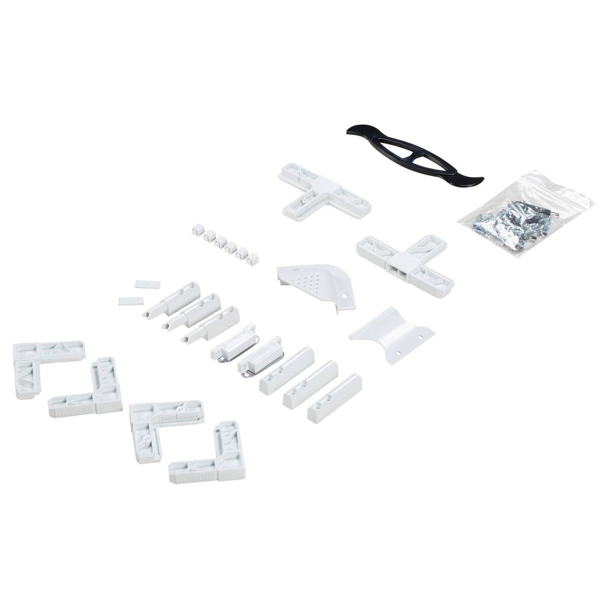 Fliegengitter weiß B/L: ca. 100x210 cm