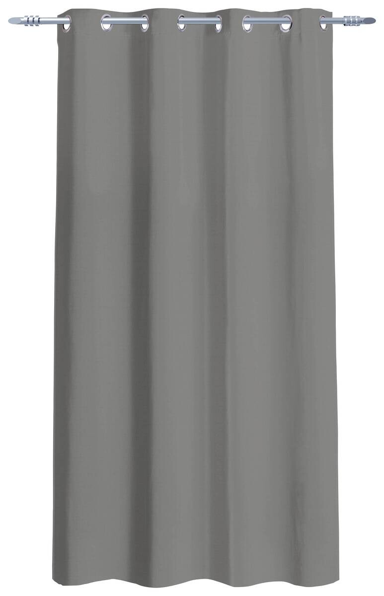 Verdunklungsvorhang Darkness silber 100% Polyester B/L: ca. 135x175 cm